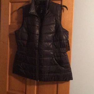 Ladies NWT deep purple vest